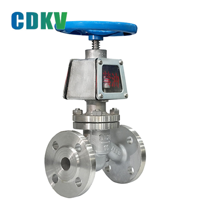 DAKE JY41-16P oxygen shut-off valve Stainless steel oxygen flange globe valve for oil prohibition, degreasing, and oxygen removal