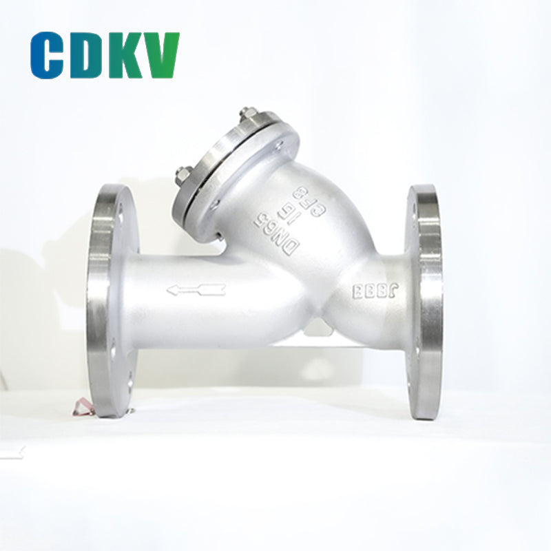 DAKE GL41W filter Stainless steel Y-shaped flange filter valve pipeline components