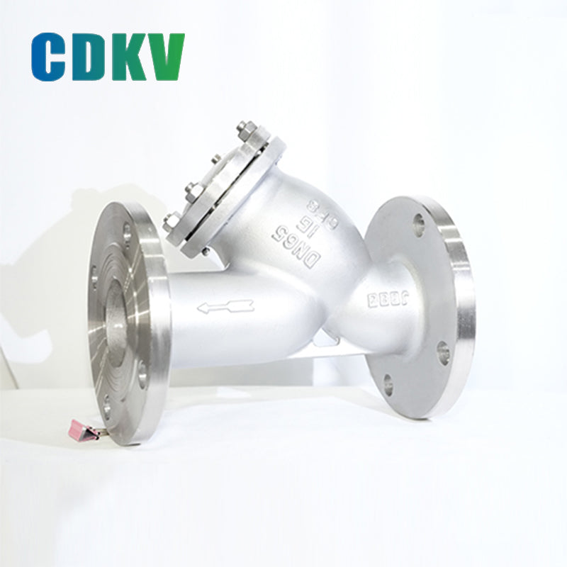 DAKE GL41W filter Stainless steel Y-shaped flange filter valve pipeline components