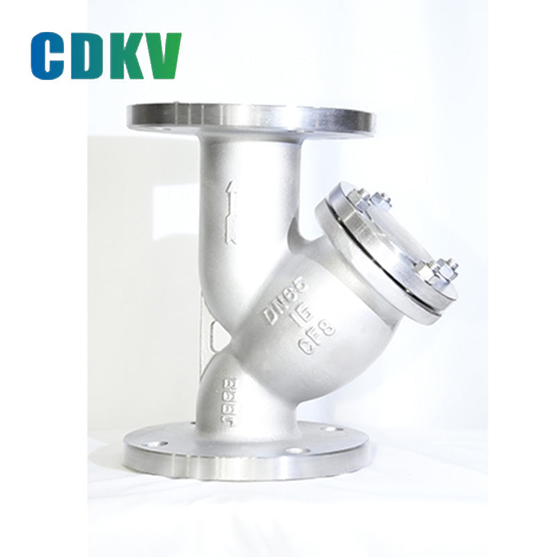 DAKE GL41W filter Stainless steel Y-shaped flange filter valve pipeline components