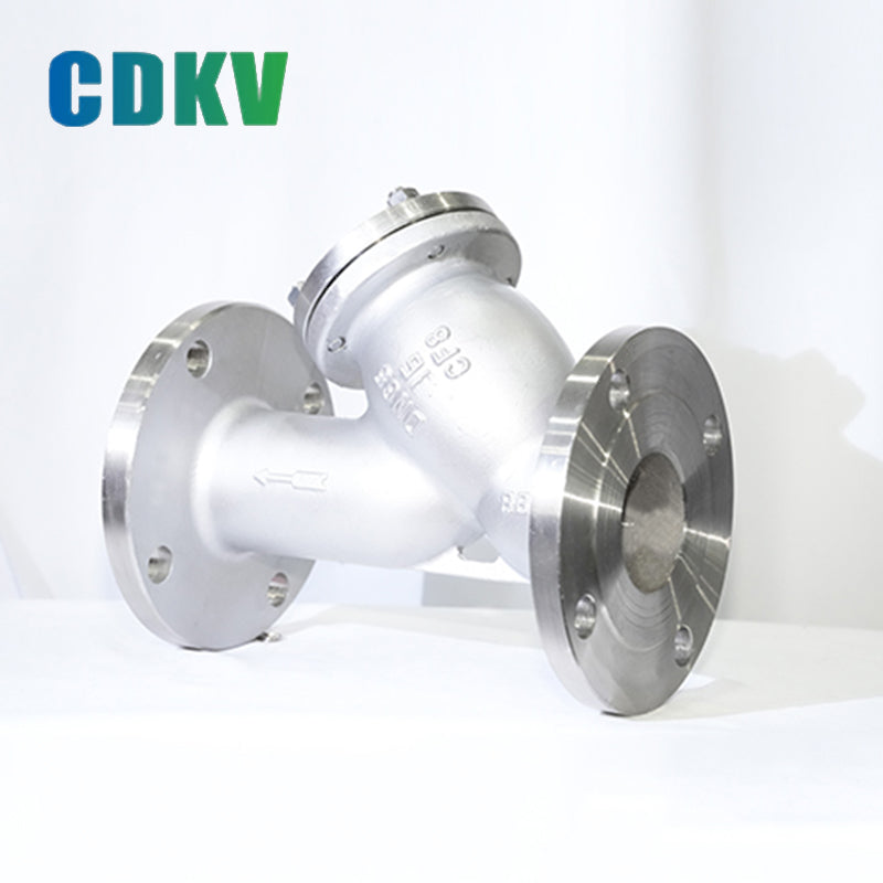 DAKE GL41W filter Stainless steel Y-shaped flange filter valve pipeline components