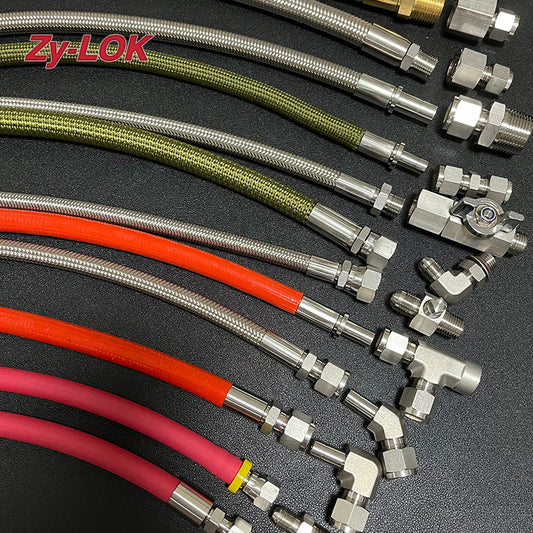 ZHENYI SMOOTHBORE  PTFE HOSE  PTFE Teflon hose