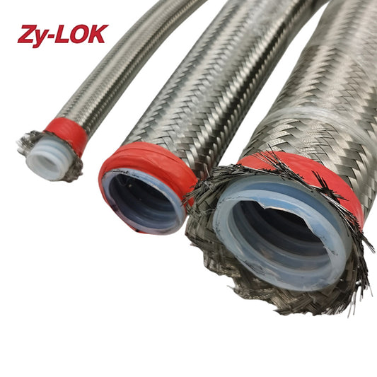 ZHENYI Convoluted PTFE Hose  PTFE Teflon corrugated pipe