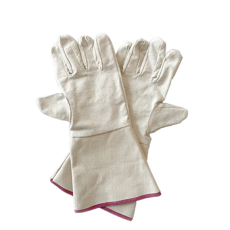 CHANGJIANG Long canvas gloves Polyester cotton 2x2 38CMx13.5CM