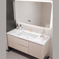 CHUNSONG Saint oran Solid wood customized bathroom cabinet  Minimalist Modern High Beauty Bathroom Cabinet