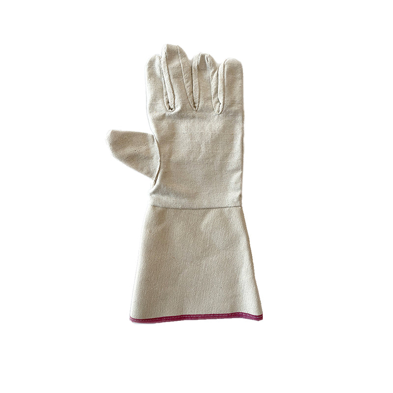 CHANGJIANG Long canvas gloves Polyester cotton 2x2 38CMx13.5CM