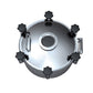 RUICUI Manhole  304 pipeline cover, food grade stainless steel manhole, circular pressure manhole